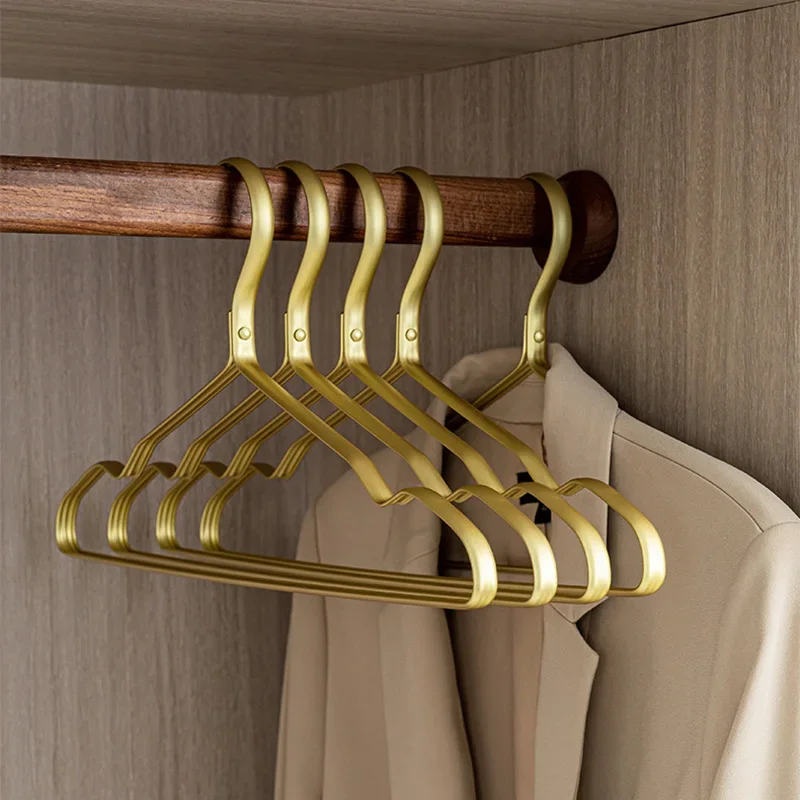 

Pack,durable Shirt Drying Storage Dress Coat 10 Organizer Alloy Towel,closet Metal Pants Hangers Rack for Gold Racks Aluminum
