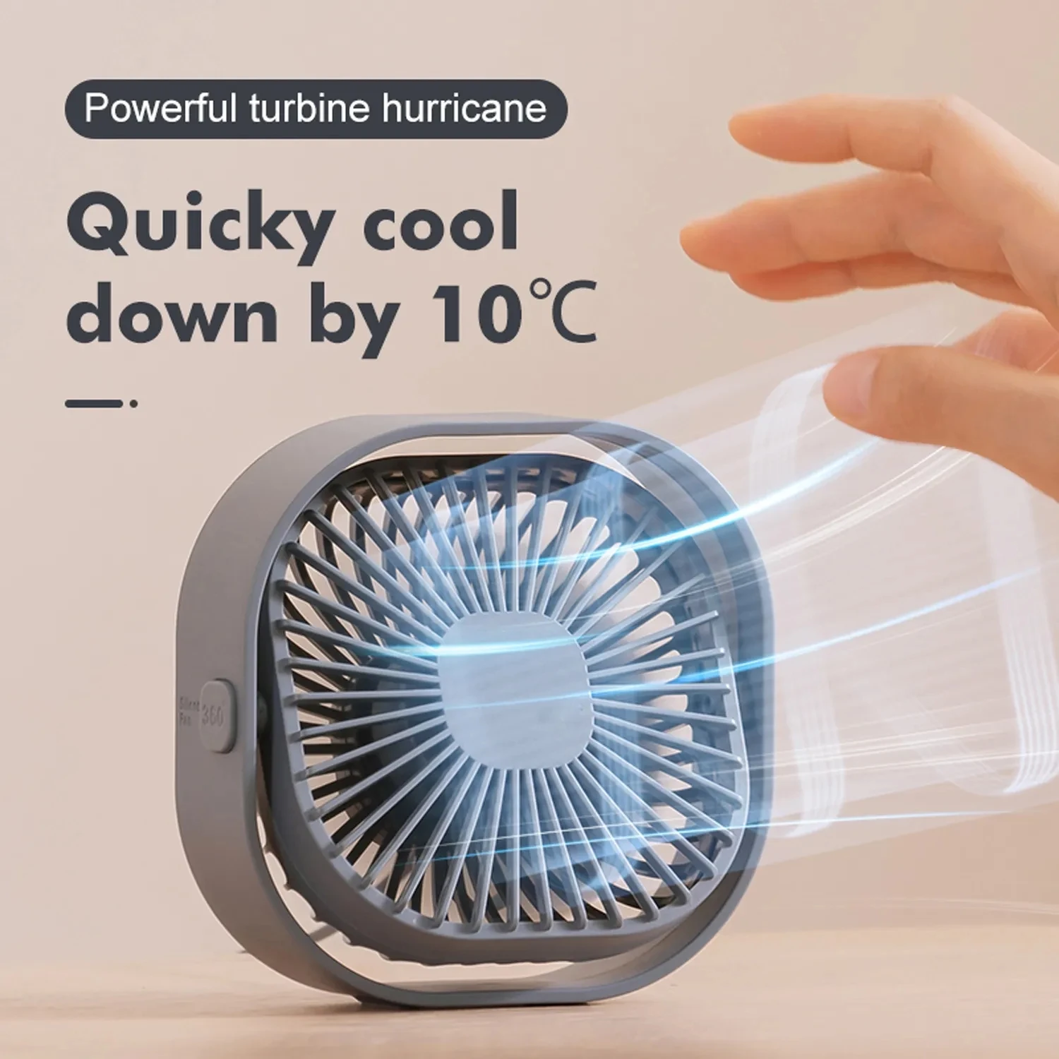 USB Portable Cooling Desk Fan 360 Rotate Adjustment 3 Speed Electrical Quiet Powerful Mini Table Fans Bedroom Home Office Fan
USB Portable Cooling Desk Fan 360 Rotate Adjustment 3 Speed Electrical Quiet Powerful Mini Table Fans Bedroom Home Office Fan