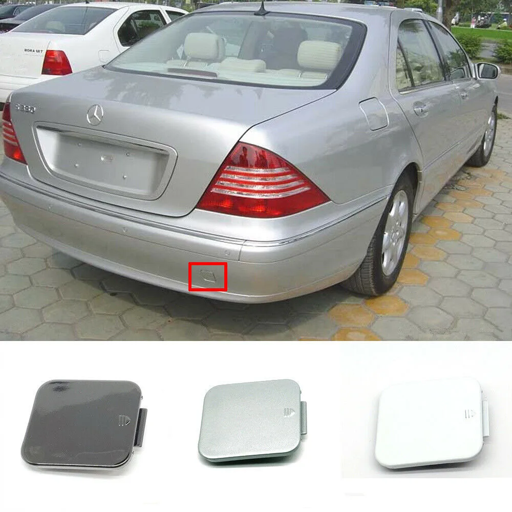 

Rear Bumper Tow Hook Cover Cap For Mercedes-Benz S-class W220 S280 S350 S430 S500 S550 S600 2000-2006 2208850423