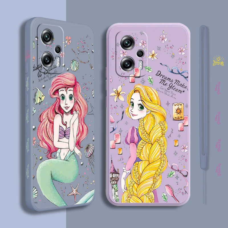 Beautiful mermaid princess For Xiaomi POCO X5 M5 C40 M4 X4 F4 C40 X3 NFC F3 GT M4 M3 M2 Pro 4G 5G Liquid Left Rope Phone Case
Beautiful mermaid princess For Xiaomi POCO X5 M5 C40 M4 X4 F4 C40 X3 NFC F3 GT M4 M3 M2 Pro 4G 5G Liquid Left Rope Phone Case