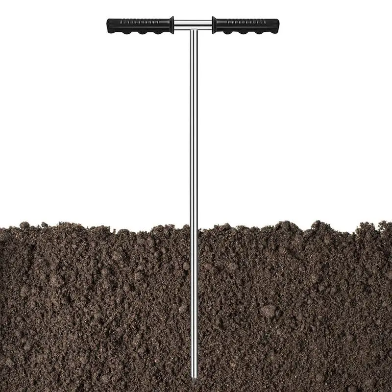 Soil Probe Rod Hight Adjustable Soil Rod Stainless Steel Ground Rod Tool With T Handle For Locate Septic Tan For Lawn Garden
Soil Probe Rod Hight Adjustable Soil Rod Stainless Steel Ground Rod Tool With T Handle For Locate Septic Tan For Lawn Garden
