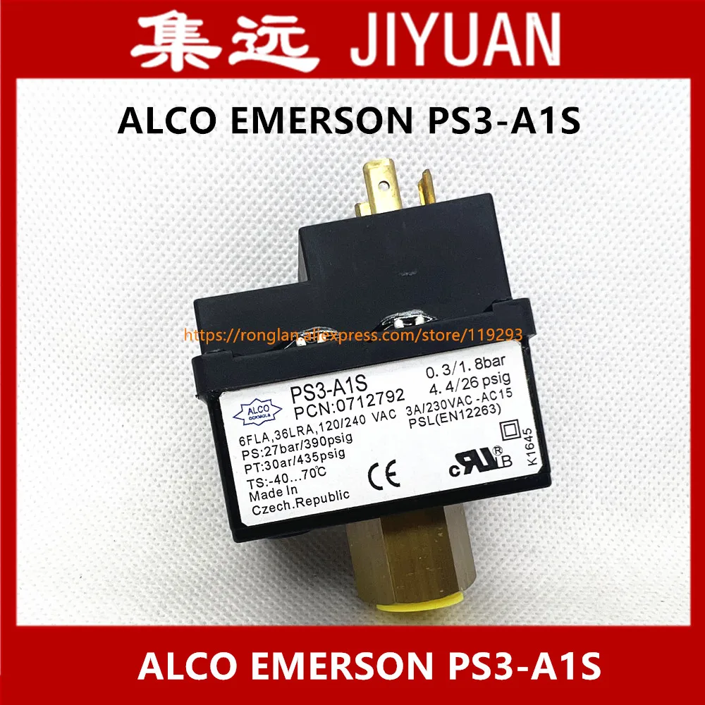 ALCO EMERSON PS3-A1S 1/2bar 0.3/1.8bar 2/3.5bar 0.5/2bar 0.8/1.8bar 0.9/2.7bar 1.5/3bar 2.3/3.3bar switch pressure controller
ALCO EMERSON PS3-A1S 1/2bar 0.3/1.8bar 2/3.5bar 0.5/2bar 0.8/1.8bar 0.9/2.7bar 1.5/3bar 2.3/3.3bar switch pressure controller