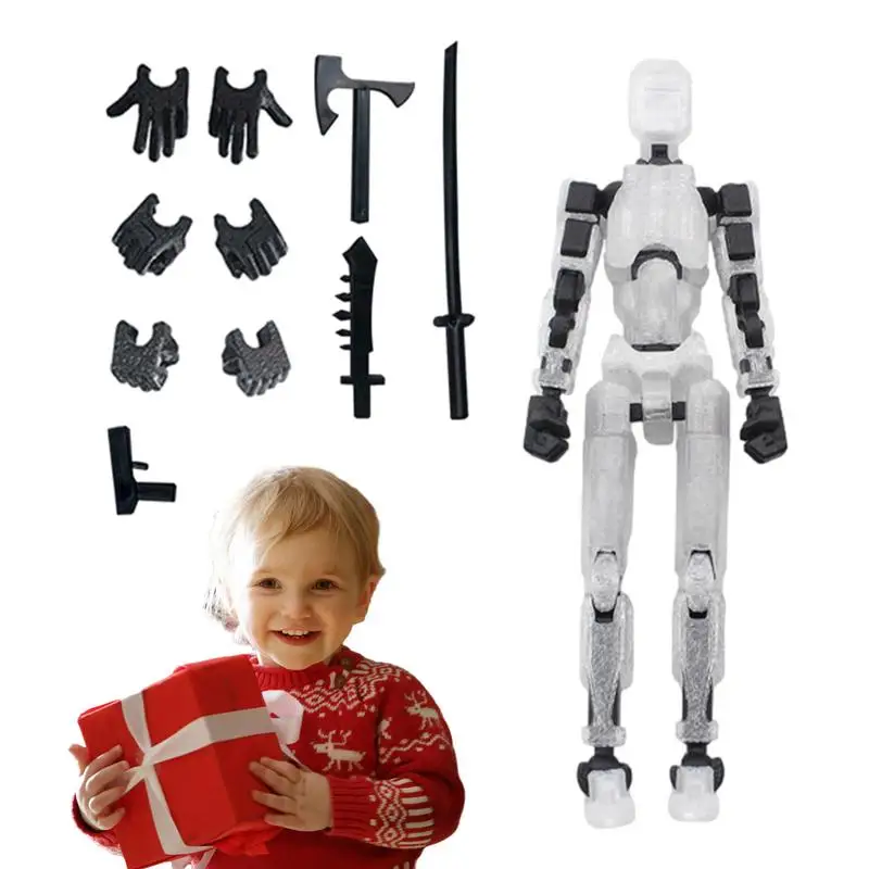 Full Joint Action Figure Mini Action Figure Full Joint Robot Toy Movable Toy Models Multi-Jointed For Dining Table Coffee Table
Full Joint Action Figure Mini Action Figure Full Joint Robot Toy Movable Toy Models Multi-Jointed For Dining Table Coffee Table