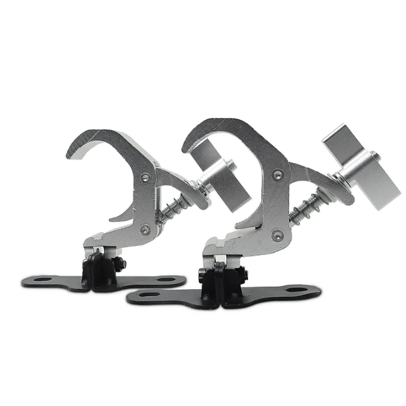 1Pair Aluminum Stage Light Hook Beam Moving Head Light Truss Clip Safety Load 150KG For DJ Disco Stage Equipment Easy To Use (A)
1Pair Aluminum Stage Light Hook Beam Moving Head Light Truss Clip Safety Load 150KG For DJ Disco Stage Equipment Easy To Use (A)