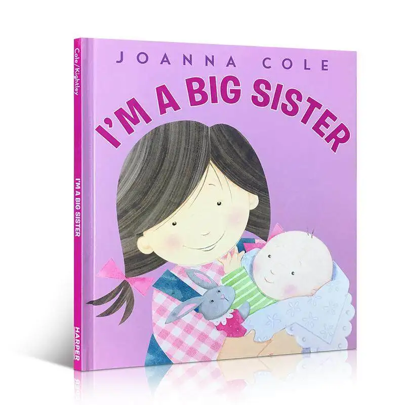 Milu Original English I'm A Big Sister Children's Picture Book Emotional Expression Hardcover Story
Milu Original English I'm A Big Sister Children's Picture Book Emotional Expression Hardcover Story
