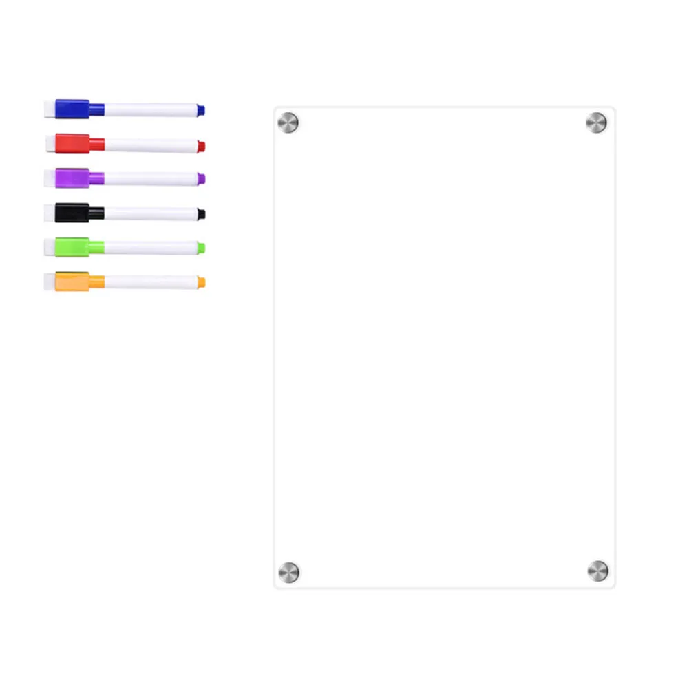 Acrylic Magnetic Weekly Planner Fridge Calendar Message Board Repeatable Writing and Wiping Fits Most Refrigerators
Acrylic Magnetic Weekly Planner Fridge Calendar Message Board Repeatable Writing and Wiping Fits Most Refrigerators