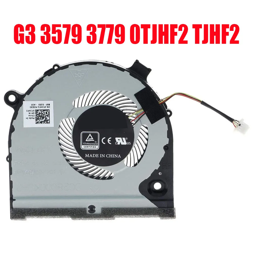 Laptop CPU Fan For DELL G3 3579 3779 0TJHF2 TJHF2 DFS481105F20T FKB6 DC28000KUF0 DC5V 0.5A New
Laptop CPU Fan For DELL G3 3579 3779 0TJHF2 TJHF2 DFS481105F20T FKB6 DC28000KUF0 DC5V 0.5A New