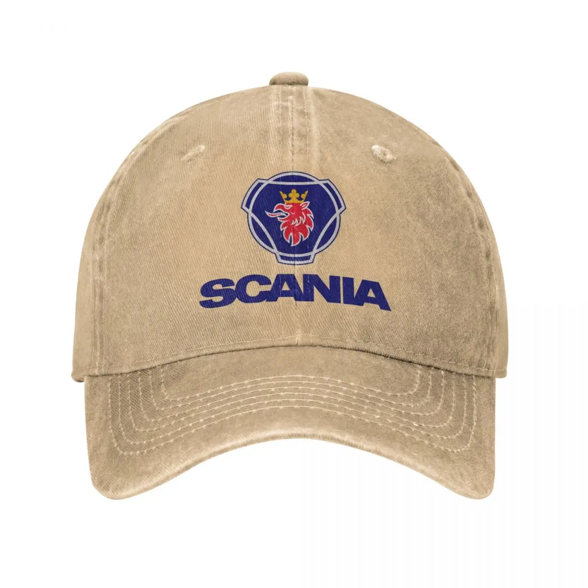 

Sweden Saabs Scanias Men Women Baseball Cap Distressed Denim Washed Caps Hat Vintage Outdoor Adjustable Fit Snapback Cap