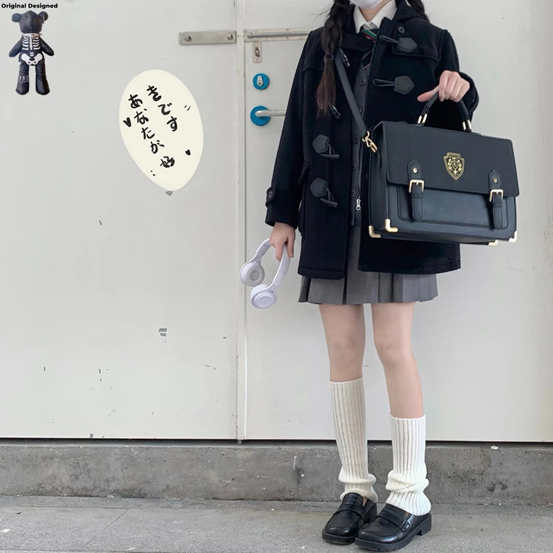 

New Style Uniform Ita Bag Fashion Large Capacity Tote Bags Teenage Girls Lolita Shoulder Bags Harajuku JK Handbag