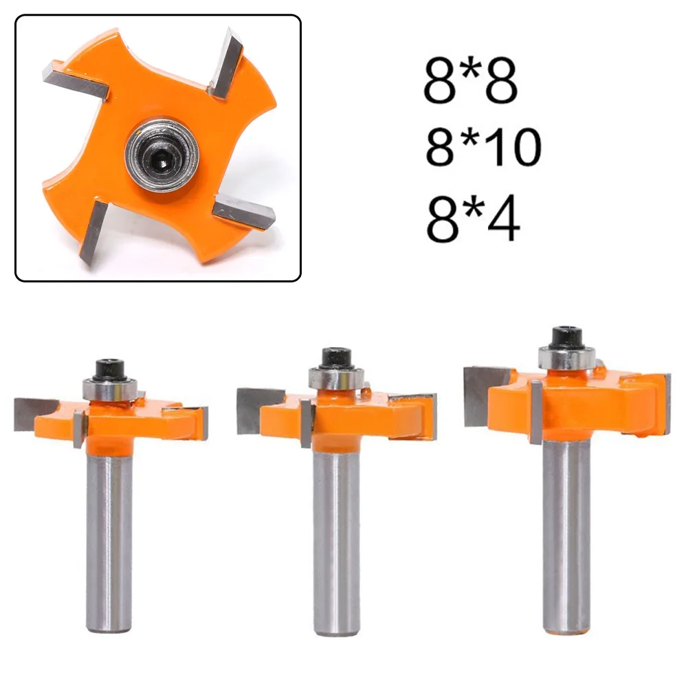 8mm Shank T Type Router Bit Wood Milling Cutter With Bearing Milling Cutter For Wood Engraving Woodworking Tool
8mm Shank T Type Router Bit Wood Milling Cutter With Bearing Milling Cutter For Wood Engraving Woodworking Tool