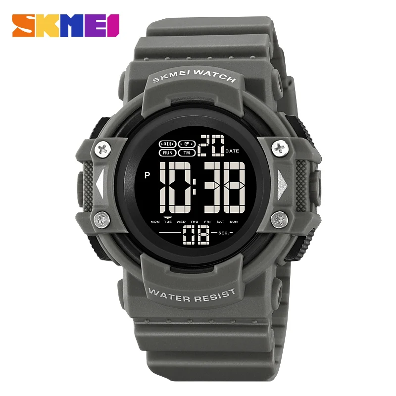 

SKMEI Japan Digital Movement Countdown Sport Watches For Men 50m Waterproof Back Light Display Stopwatch Wristwatch reloj hombre