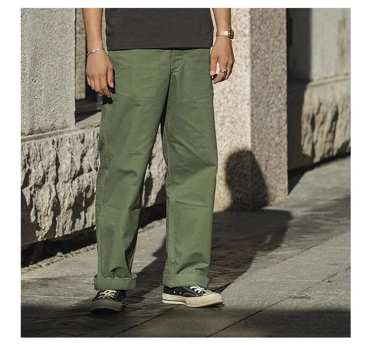 Bronson 1944 USMC Officer Chino Pants Straight-Leg Mens Military Trousers Khakis 60 Sebaf536065b340e9a8bf775fa95ccf625