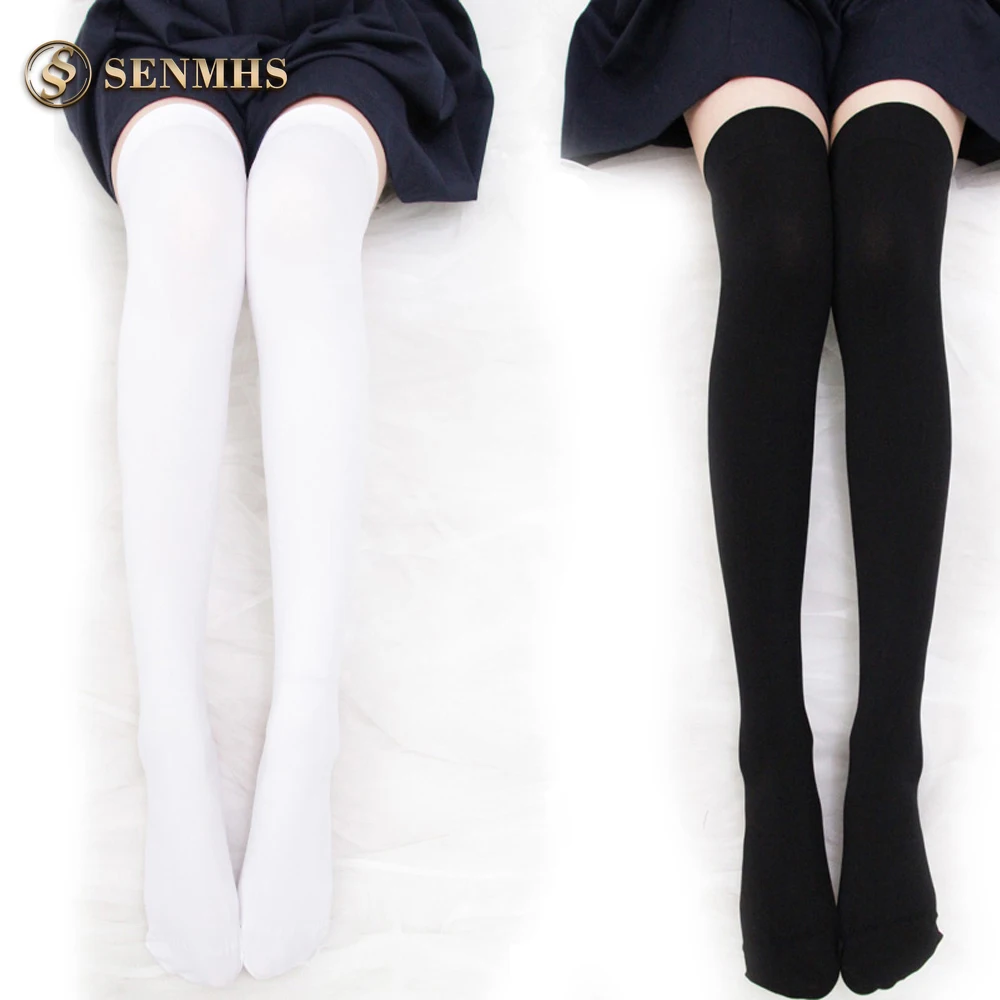 SENMHS Kawaii Lace Bow-knot Stockings For Women Sexy Lolita Long Leg Socks Mesh Soft Solid Fashion Black White New
SENMHS Kawaii Lace Bow-knot Stockings For Women Sexy Lolita Long Leg Socks Mesh Soft Solid Fashion Black White New