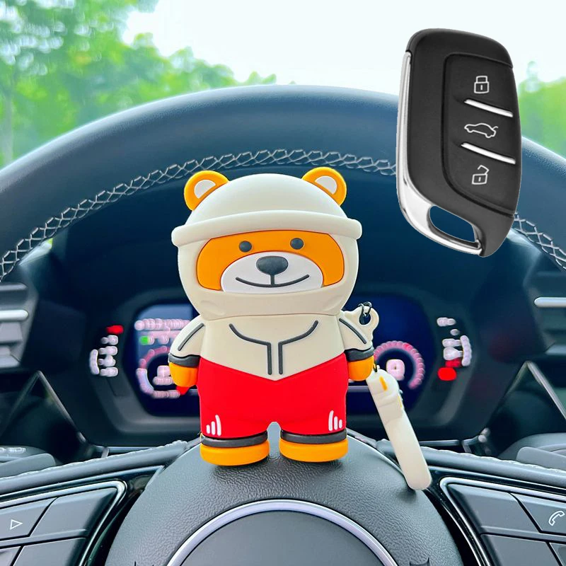 Cartoon Silicone Smart Car Key Case for MG ZS HS 5 6 EZS for Roewe RX8 RX5 RX3 I6 I5 3 Button Key Cover Fob Bag Ring Accessories
Cartoon Silicone Smart Car Key Case for MG ZS HS 5 6 EZS for Roewe RX8 RX5 RX3 I6 I5 3 Button Key Cover Fob Bag Ring Accessories