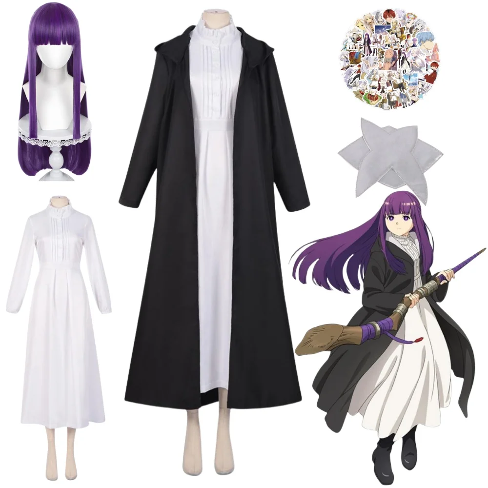 Frieren Cosplay Fern wig Costumes For Woman Sousou no frieren Cosplay Dress Coat Wig Sticker Suit Anime
Frieren Cosplay Fern wig Costumes For Woman Sousou no frieren Cosplay Dress Coat Wig Sticker Suit Anime