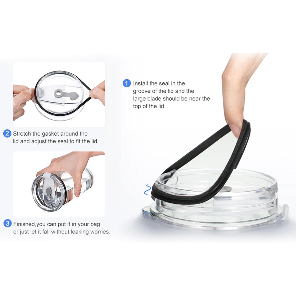 Water Cup Sealing Ring 4pcs Silicone Travel Mug 16oz & 20oz BPA Free Black For Contigo Exquisite And Exquisite
Water Cup Sealing Ring 4pcs Silicone Travel Mug 16oz & 20oz BPA Free Black For Contigo Exquisite And Exquisite