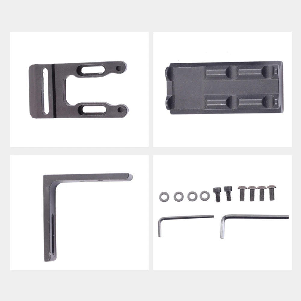 Compound Pulley Bow Sight Bracket 1 Piece 138.2g Accessories Aluminum Alloy Black CNC Processing Compound Outdoor
Compound Pulley Bow Sight Bracket 1 Piece 138.2g Accessories Aluminum Alloy Black CNC Processing Compound Outdoor