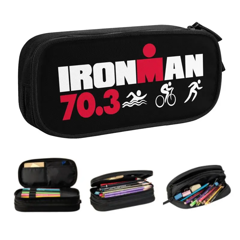 Triathlon Korean Pencil Case Boys Gilrs Large Capacity Swimming Cycling Running Pencil Pouch Students Stationery
Triathlon Korean Pencil Case Boys Gilrs Large Capacity Swimming Cycling Running Pencil Pouch Students Stationery