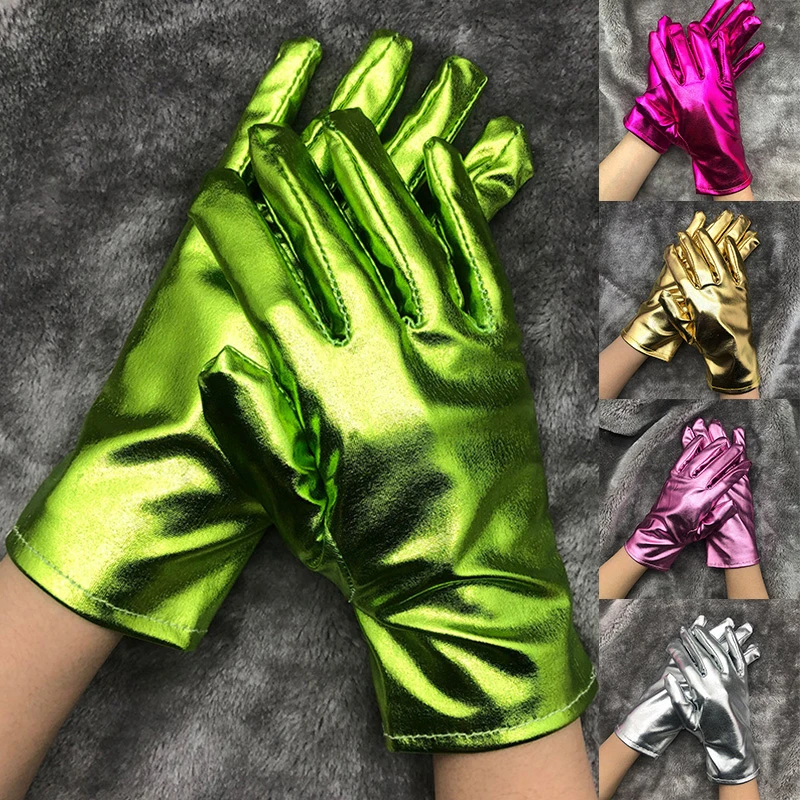1 Pair Faux Leather Gloves Punk Rock Glove Evening Party Performance Mittens Short Gloves Hip Pop Jazz Disco Gloves Unisex Glove
1 Pair Faux Leather Gloves Punk Rock Glove Evening Party Performance Mittens Short Gloves Hip Pop Jazz Disco Gloves Unisex Glove
