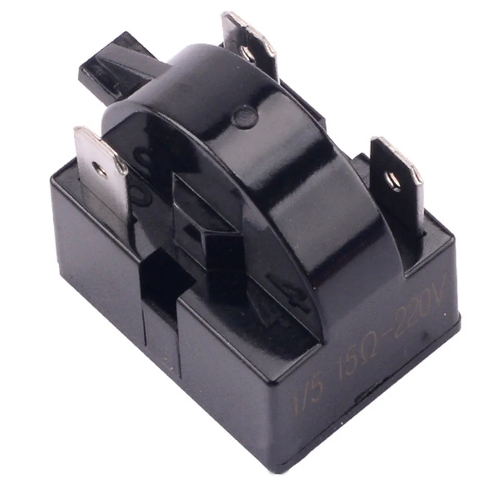 Accessory Refrigerator Starter 3 Pin Accessories Black Large Plastic Refrigeration Refrigerator Relay Reliable
Accessory Refrigerator Starter 3 Pin Accessories Black Large Plastic Refrigeration Refrigerator Relay Reliable