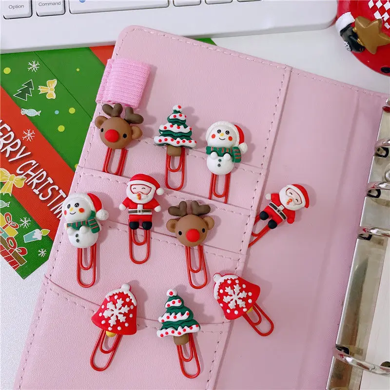 Christmas Exquisite Paper Clip Bookmark Exquisite And Cute Creative Paper Clip Office Stationery Hand account Ticket Clip
Christmas Exquisite Paper Clip Bookmark Exquisite And Cute Creative Paper Clip Office Stationery Hand account Ticket Clip