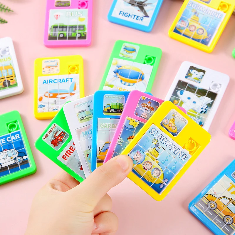 1PC Traffic Aircraft Puzzle Cartoon Huarong Road Sliding Puzzle Learning Education Toy Brain Exercise Mini Jigsaw Toys
1PC Traffic Aircraft Puzzle Cartoon Huarong Road Sliding Puzzle Learning Education Toy Brain Exercise Mini Jigsaw Toys