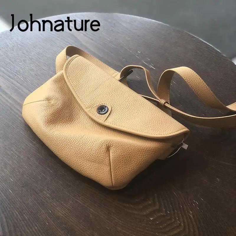 Johnature 2024 New Genuine Leather Women Bag Envelope Simple Solid Color Versatile Natural Cowhide Shoulder & Crossbody Bags
Johnature 2024 New Genuine Leather Women Bag Envelope Simple Solid Color Versatile Natural Cowhide Shoulder & Crossbody Bags