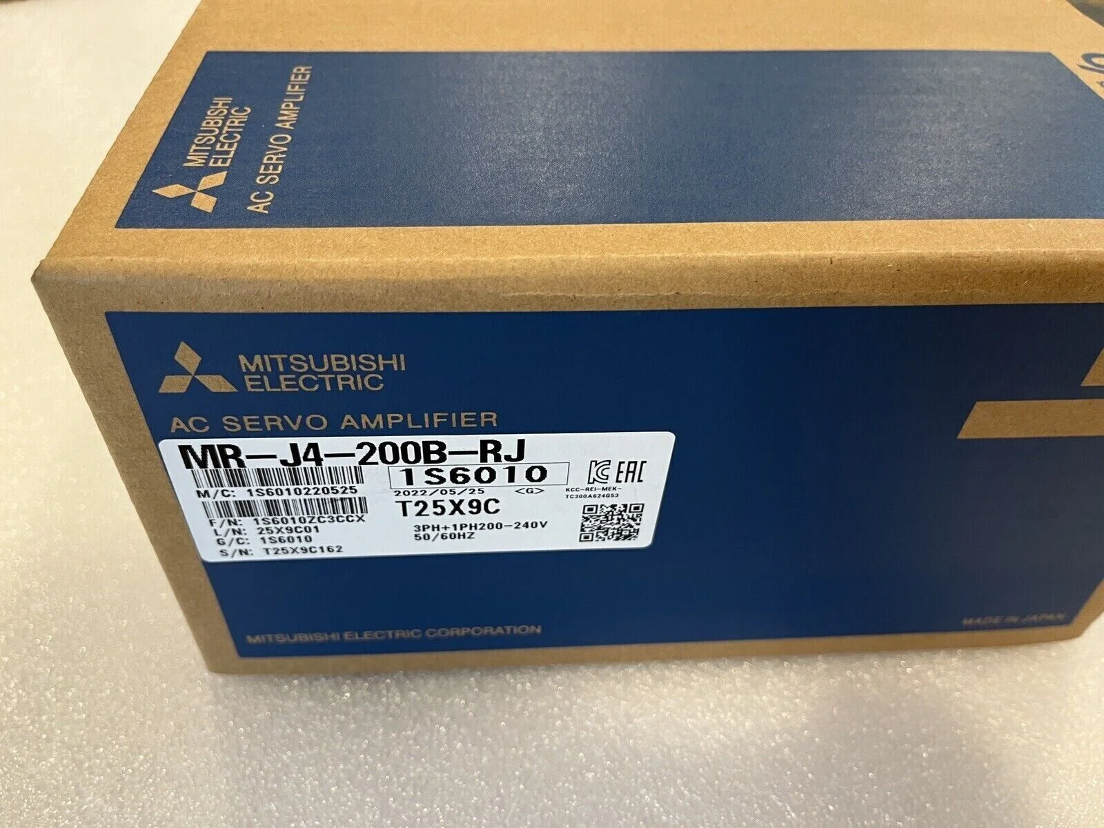 

MR-J4-200B-RJ Servo Amplifier New In Box Warranty 1 Year Fast Shipping