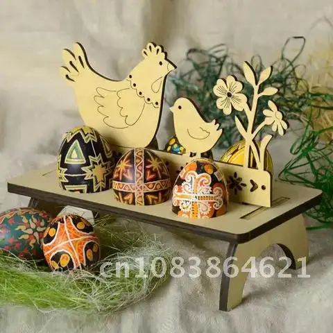 1Pc Wooden Rabbit Pattern Easter Egg Shelves Happy Easter Decoration Wooden Egg Rack Holder For Home Party Ornament Egg Stand
1Pc Wooden Rabbit Pattern Easter Egg Shelves Happy Easter Decoration Wooden Egg Rack Holder For Home Party Ornament Egg Stand