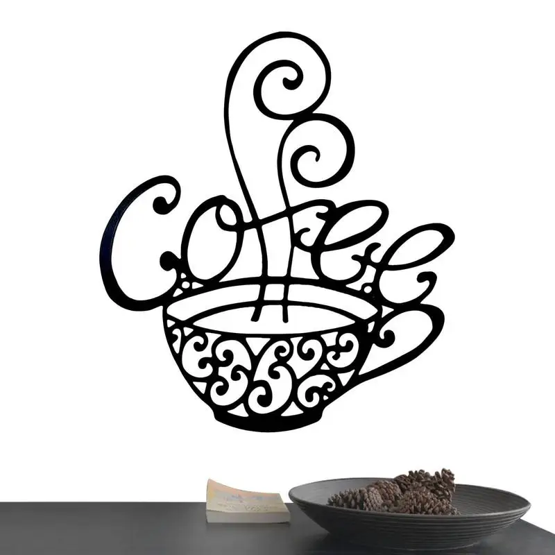 Black Metal Coffee Cup Wall Art Coffee Mug Wall Hanging Sculpture Coffee Sign Cafe Themed Wall Art Vintage Coffee Decorations
Black Metal Coffee Cup Wall Art Coffee Mug Wall Hanging Sculpture Coffee Sign Cafe Themed Wall Art Vintage Coffee Decorations