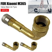 New 3Pcs Tyre Valve Extension Adapter for Xiaomi M365 Electric Scooter 90 Degree Copper Valve Stem Extender Scooter Accessories
New 3Pcs Tyre Valve Extension Adapter for Xiaomi M365 Electric Scooter 90 Degree Copper Valve Stem Extender Scooter Accessories