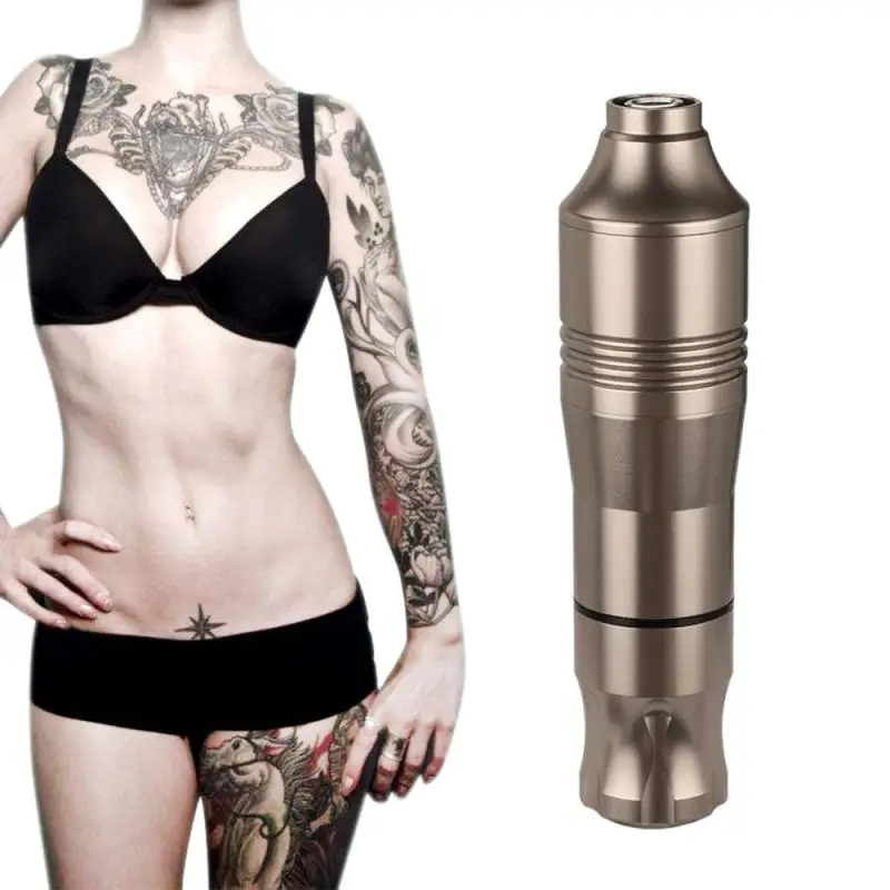 Rotary Tattoo Machine, Tattoo Pen Style Cartridge Machine Gun Liner Shader with DC Cord for Body Art Tattoo
Rotary Tattoo Machine, Tattoo Pen Style Cartridge Machine Gun Liner Shader with DC Cord for Body Art Tattoo