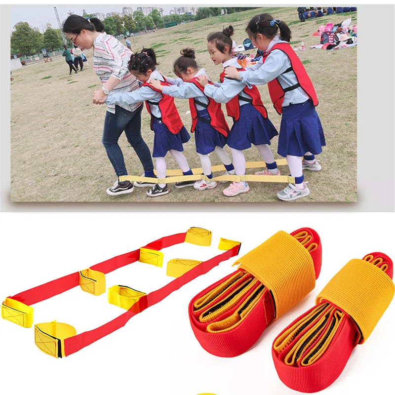 4 People Outdoor Sports Toy Giant Footsteps Game Equipment Teamwork Balance Training Fun Sports Meeting Children Interactive Toy
4 People Outdoor Sports Toy Giant Footsteps Game Equipment Teamwork Balance Training Fun Sports Meeting Children Interactive Toy