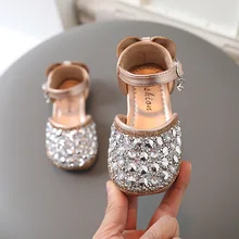 2022 New Summer Children's Sandals PU Bow Sequined Children's Princess Covered Toes Rhinestone Shine Dress Shoes for Party Shows
2022 New Summer Children's Sandals PU Bow Sequined Children's Princess Covered Toes Rhinestone Shine Dress Shoes for Party Shows