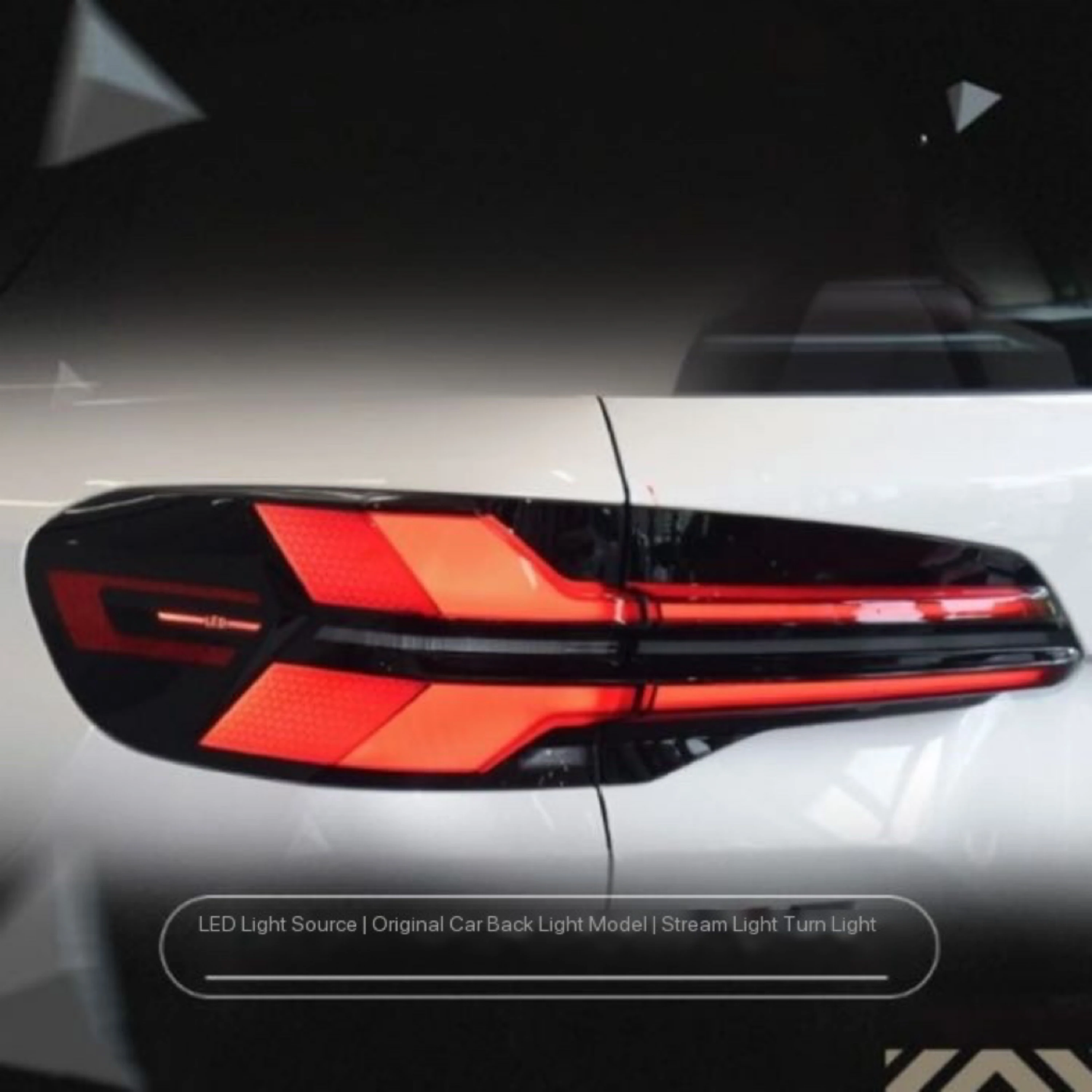 Fit for BMW X5 taillight assembly 2019-2023 BMW G05 G18 taillight modified to LCI brake light Dynamic flowing taillights G18
Fit for BMW X5 taillight assembly 2019-2023 BMW G05 G18 taillight modified to LCI brake light Dynamic flowing taillights G18