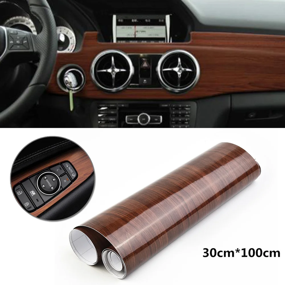 Portable Useful Durable New Car Sticker 1M DIY Decal Film High Glossy Moisture proof Vinyl Waterproof Wood Grain
Portable Useful Durable New Car Sticker 1M DIY Decal Film High Glossy Moisture proof Vinyl Waterproof Wood Grain