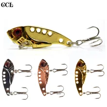 CCLTBA 3pcs/lot Mini Metal VIB 3.5cm 3.6g Spoon Tackle VIB Lures Vibration Spinner Sinking Bait Tackle 
CCLTBA 3pcs/lot Mini Metal VIB 3.5cm 3.6g Spoon Tackle VIB Lures Vibration Spinner Sinking Bait Tackle