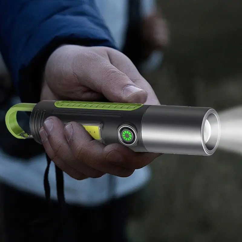USB Перезаряжаемый фонарик, ручной яркий фонарик, мягкий фонарик, инструмент освещения для кемпинга, работы на открытом воздухе, походов
USB Перезаряжаемый фонарик, ручной яркий фонарик, мягкий фонарик, инструмент освещения для кемпинга, работы на открытом воздухе, походов