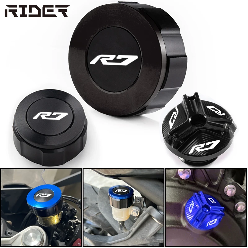 For YAMAHA YZF R7 YZFR7 yzf r7 2021 2022 2023 Motorcycle Accessories Front and Rear Brake Fuel Tank Cap and Filler Cap
For YAMAHA YZF R7 YZFR7 yzf r7 2021 2022 2023 Motorcycle Accessories Front and Rear Brake Fuel Tank Cap and Filler Cap