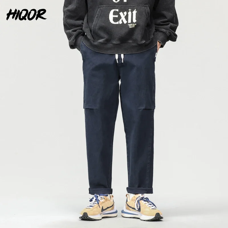 HIQOR Men's Baggy Cargo Pants Man Autumn Winter Cotton Overalls Outdoor Streetwear Trousers Male Y2k Pants Brand Men Clothing
HIQOR Men's Baggy Cargo Pants Man Autumn Winter Cotton Overalls Outdoor Streetwear Trousers Male Y2k Pants Brand Men Clothing