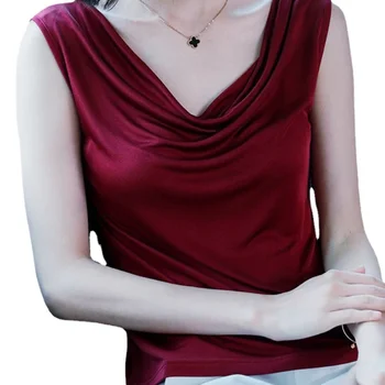 Elegância e Conforto em uma Camisa Versátil da ZANZEA 10 Women's Viscose Drape Neck T-Shirts Top Blouse for Women Tunicas Mujer Verano Blusas En Oferta Y Envío Gratis