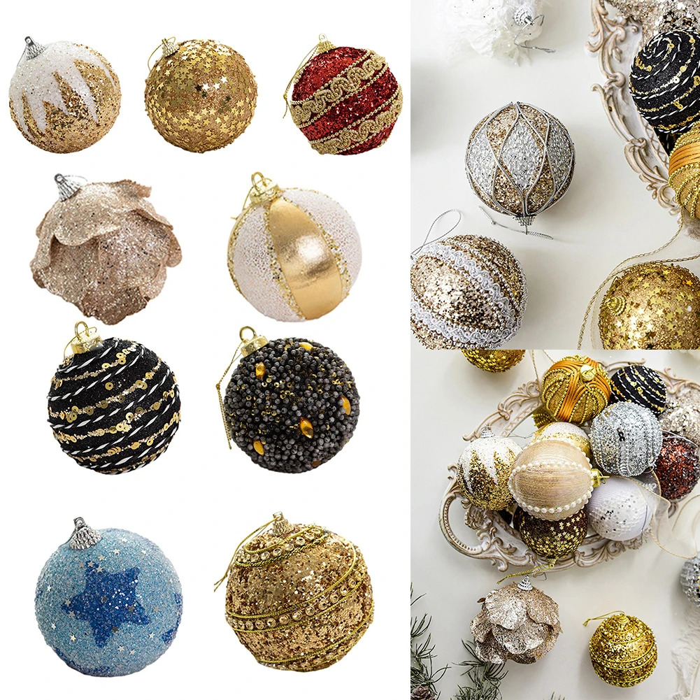 1pcs 8CM Christmas Tree Hanging Balls Sequined Shiny Ball Pendant Christmas Tree Home Party Hanging Decorations New Year 2024
1pcs 8CM Christmas Tree Hanging Balls Sequined Shiny Ball Pendant Christmas Tree Home Party Hanging Decorations New Year 2024