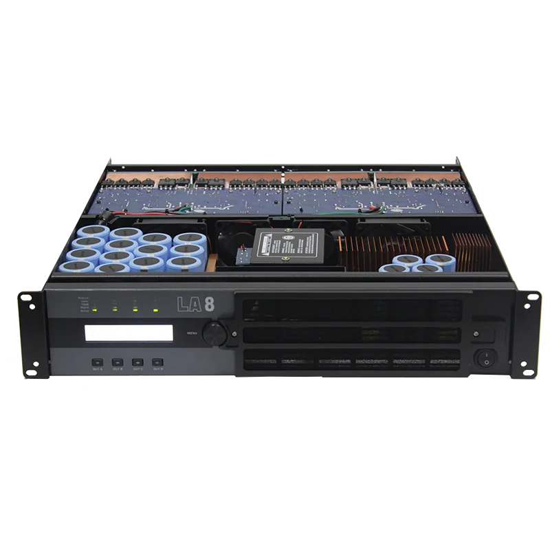 Sinbosen karoke amplifier karaoke DSP amplifier LA8 4 channels 2200 power supply amplifiers
Sinbosen karoke amplifier karaoke DSP amplifier LA8 4 channels 2200 power supply amplifiers