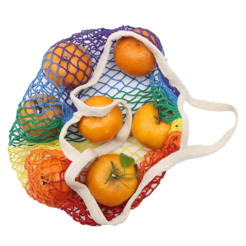 Cotton Mesh Bag Reusable Mesh Bags Fruit Shopping Bag With High Volume Elasticity And Colorful Design For Grocery Vegetable
Cotton Mesh Bag Reusable Mesh Bags Fruit Shopping Bag With High Volume Elasticity And Colorful Design For Grocery Vegetable