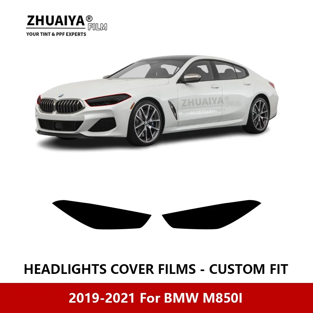 For BMW M850I 2019-2021 Car Exterior Headlight Anti-scratch PPF precut Protective film Repair film Car stickers Accessories
For BMW M850I 2019-2021 Car Exterior Headlight Anti-scratch PPF precut Protective film Repair film Car stickers Accessories