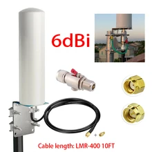 Helium Hotspot Miners 6DBI 860-930MHz Omni Antenna Set With 10ft LMR400 Cable For Syncrobit Bobcat Nebra Syncrobit
Helium Hotspot Miners 6DBI 860-930MHz Omni Antenna Set With 10ft LMR400 Cable For Syncrobit Bobcat Nebra Syncrobit