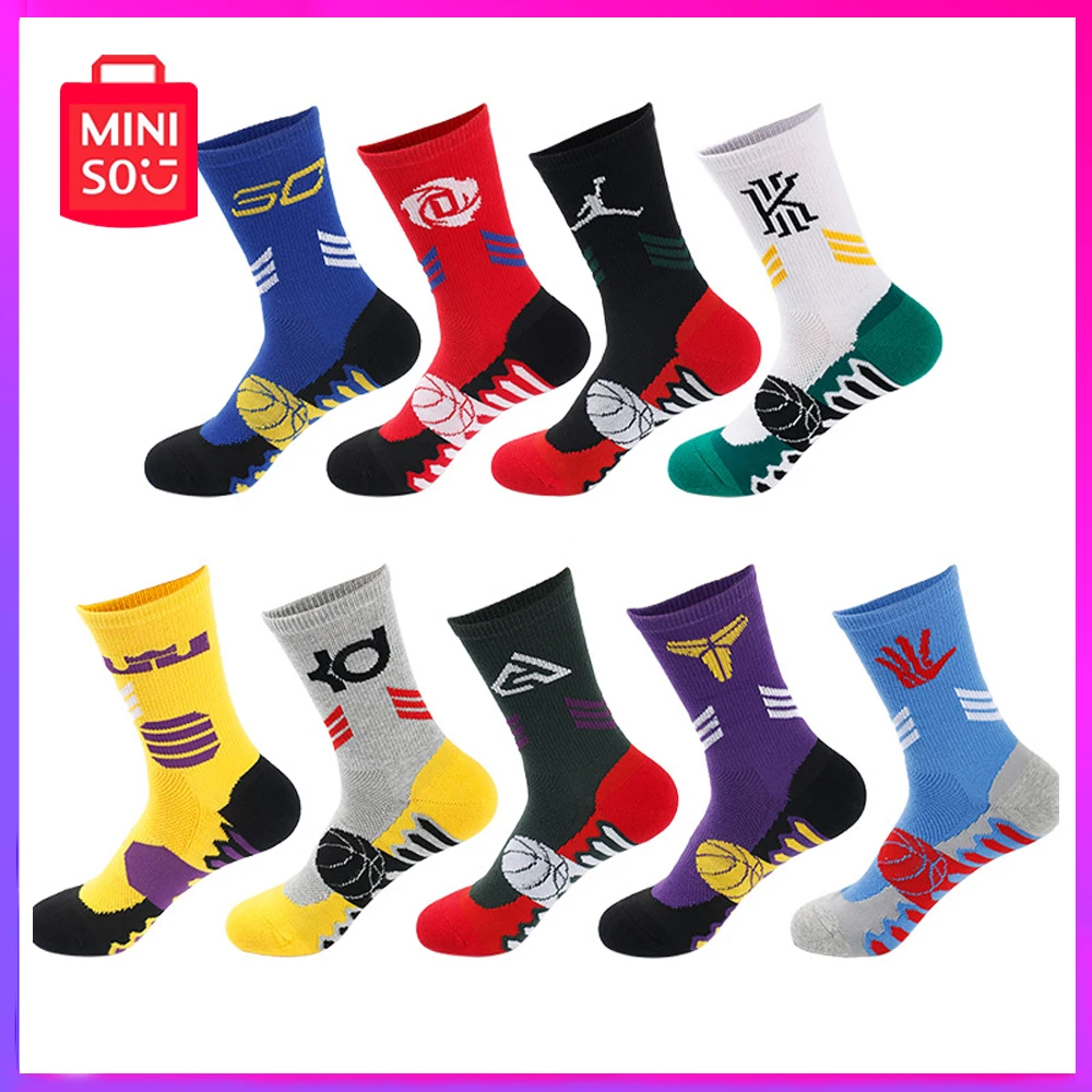 Miniso 2024 New Socks Tall Basketball Socks Cotton Teenagers Socks Elite Socks Anime Sports Men Socks Birthday Surprise Gift
Miniso 2024 New Socks Tall Basketball Socks Cotton Teenagers Socks Elite Socks Anime Sports Men Socks Birthday Surprise Gift