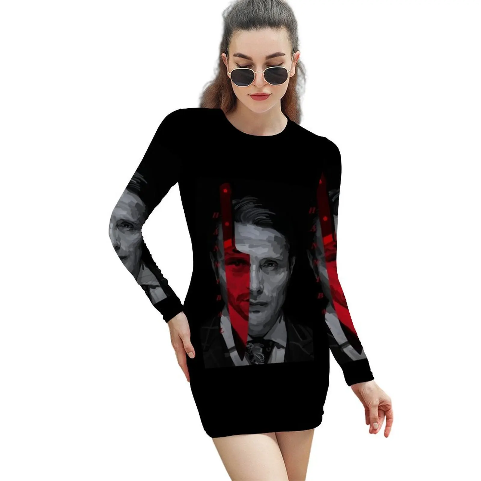 Hannibal and Will Long-Sleeved Sheath Dress Women's skirt luxury evening dress woman for wedding Female clothing
Hannibal and Will Long-Sleeved Sheath Dress Women's skirt luxury evening dress woman for wedding Female clothing