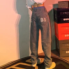 Autumn Fashion Women's Jeans Y2K Streetwear Denim Retro Solid Color Black Straight Jeans Mom Valentine High Waist Pants
Autumn Fashion Women's Jeans Y2K Streetwear Denim Retro Solid Color Black Straight Jeans Mom Valentine High Waist Pants