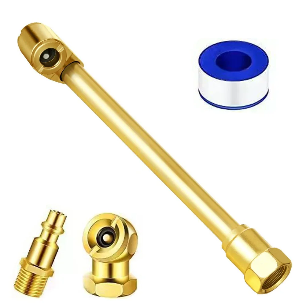 Durable High Quality Air Nozzle Tire Inflator Dual Compressor Inflation Kit For Bicycles For Trucks For Motorcycles
Durable High Quality Air Nozzle Tire Inflator Dual Compressor Inflation Kit For Bicycles For Trucks For Motorcycles